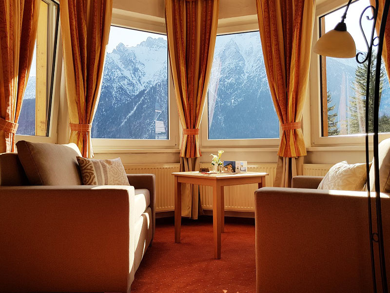 Doppelzimmer Komfort Hotel Mittenwald Drachenburg