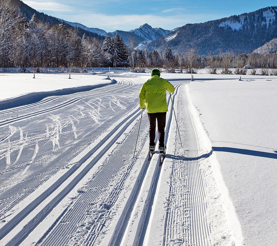 Skilanglauf und Skating in Mittenwald